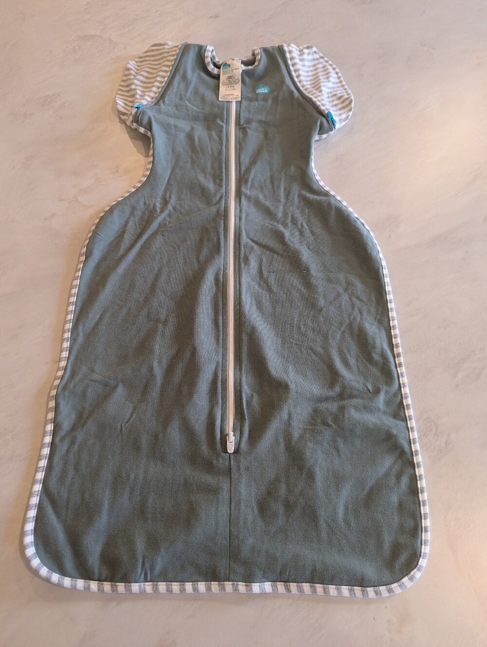 Love To Dream Swaddle Up Transition 1.0 TOG Green Cotton Large 19-24 Lbs Baby